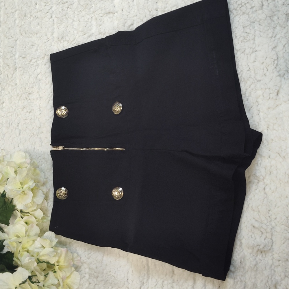 MadRag Woman's Sailor-Style Cheeky Zip-up Shorts